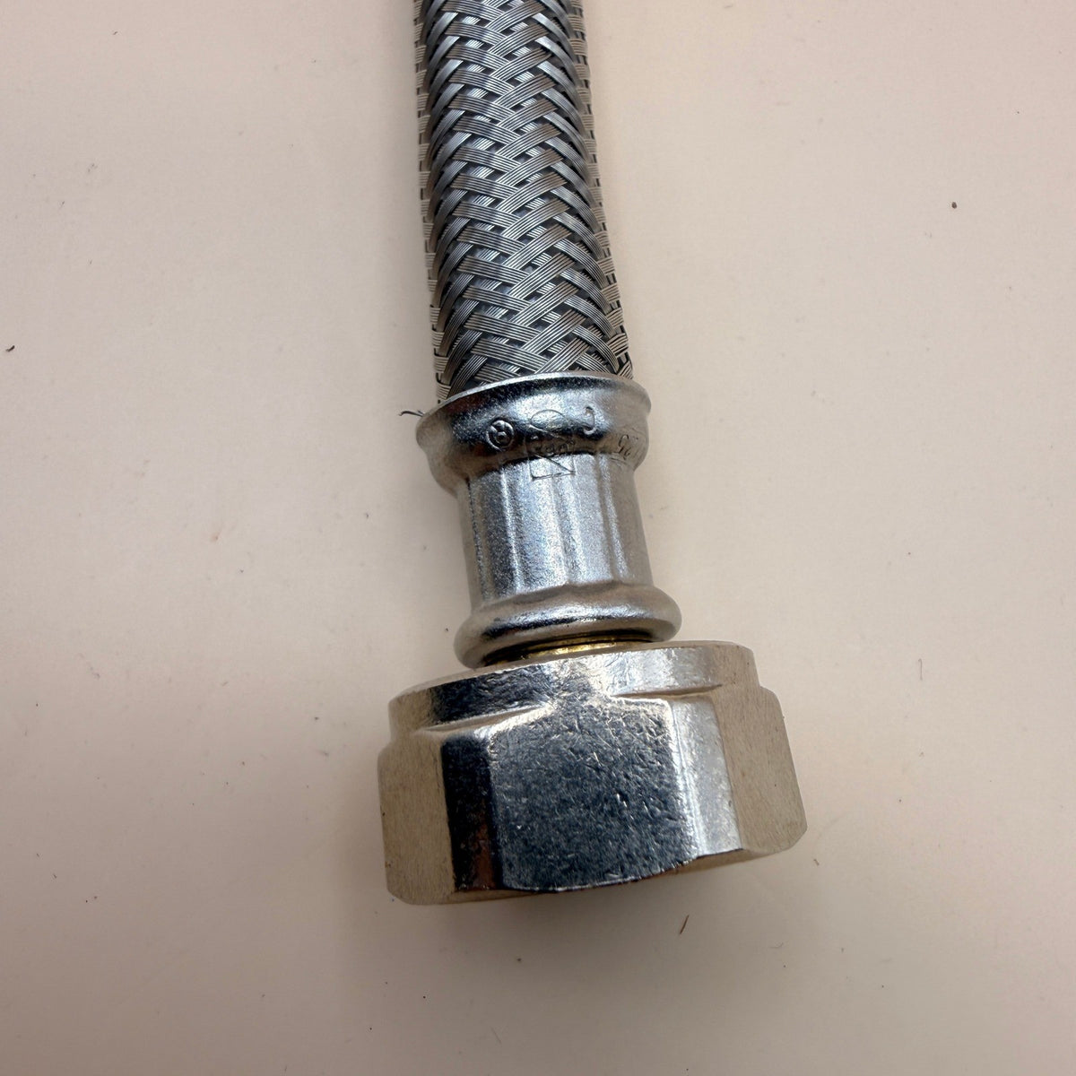 Eastman 48015 Braided Stainless Steel Faucet Connector 1/2 inch FIP, 12 inch