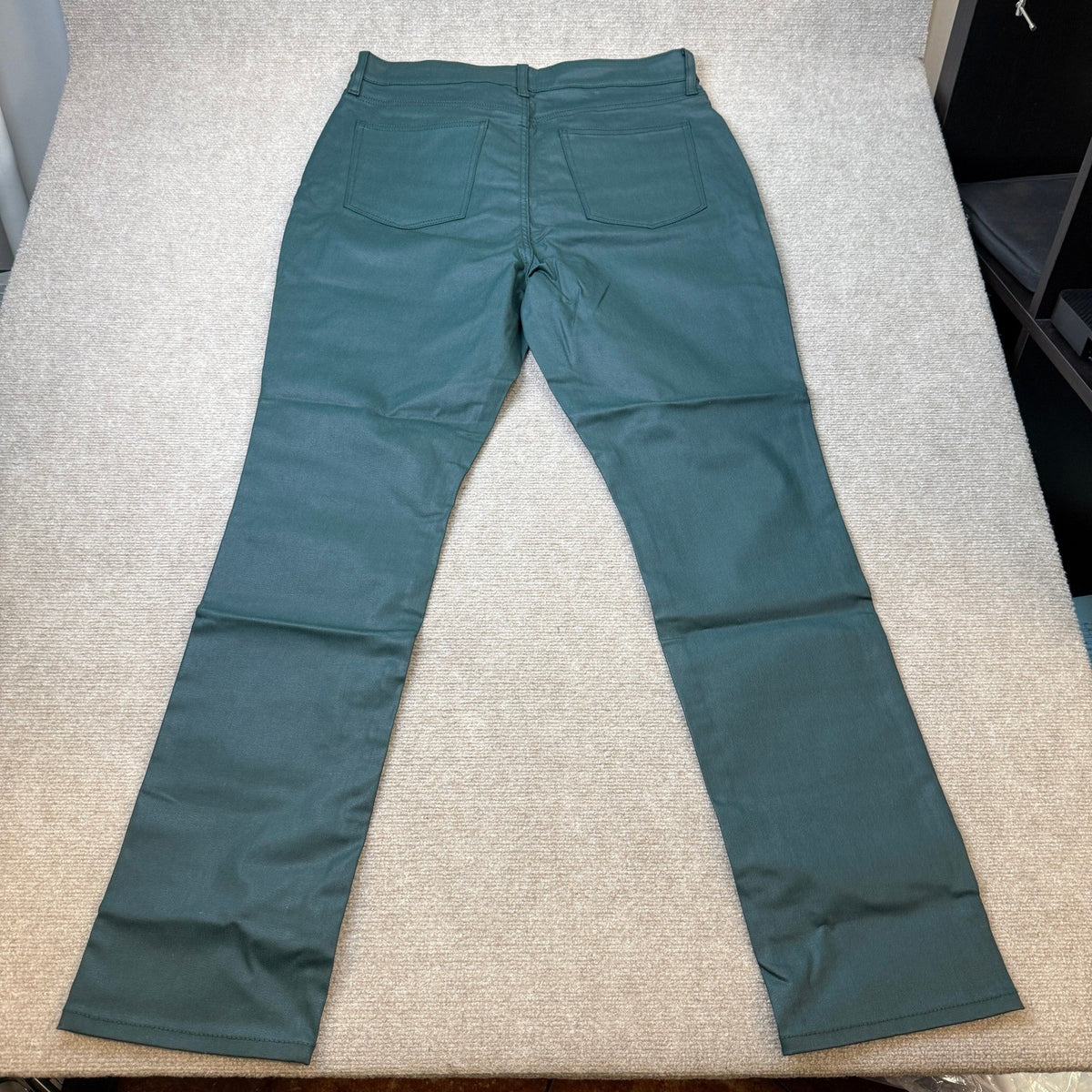 MSRP $60 St. John's Bay Womens 16 Tall Mysterious Green Mid Rise Jeans Straight