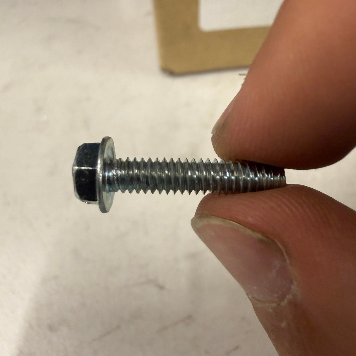 Pack of 769 Perine Danforth 8-32 x 3/4" Slotted Hex Washer Taptite Screws Zinc