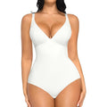 MSRP $41 FeelinGirl Women's M Shapewear Tummy Control Bodysuit Deep V Neck