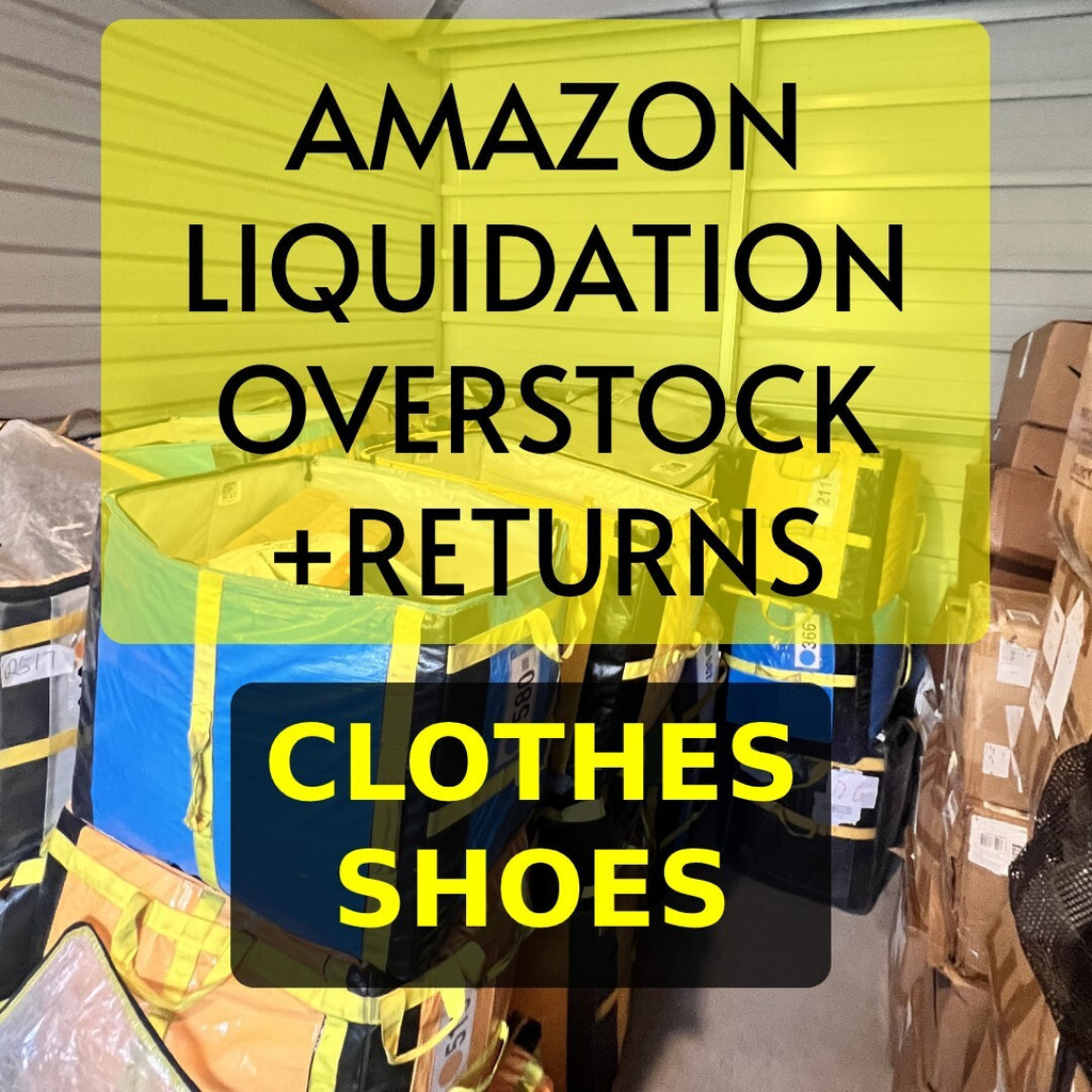 Amazon Liquidation Wholesale Overstock Returns Mixed Lot CLOTHES \ SHOES