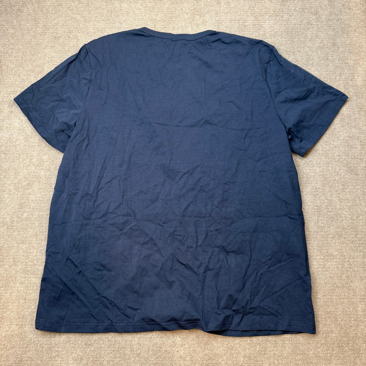 NWT PatPat Men's XL Navy Blue Tropical Print Pocket T-Shirt Short Sleeve
