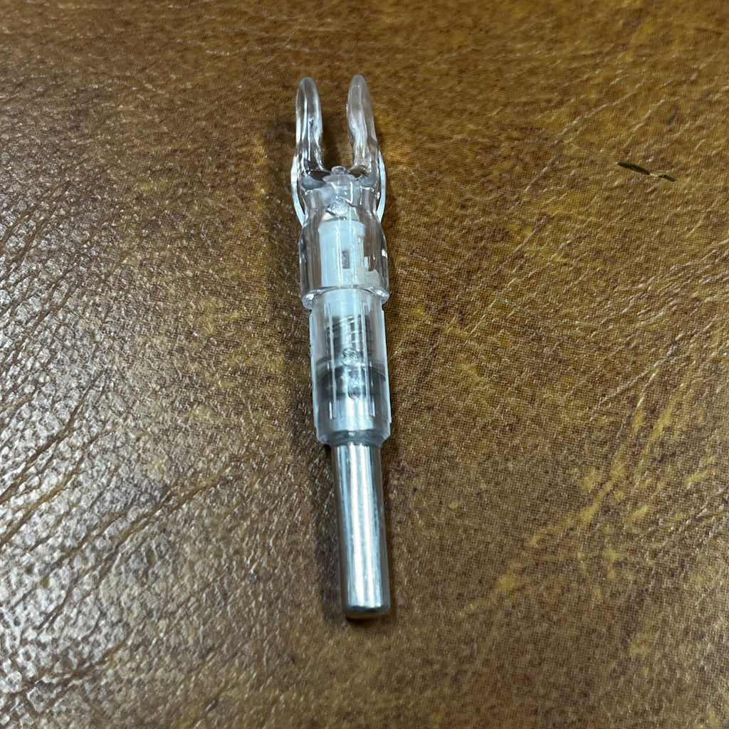 Pack of 6 LED Lighted Nocks for Arrows 0.244"/6.20mm On/Off Switch