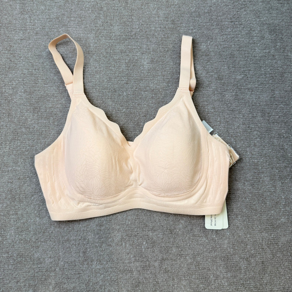MSRP $26 Vertvie Women's M Seamless Jelly Bra No Underwire Supportive Bralette