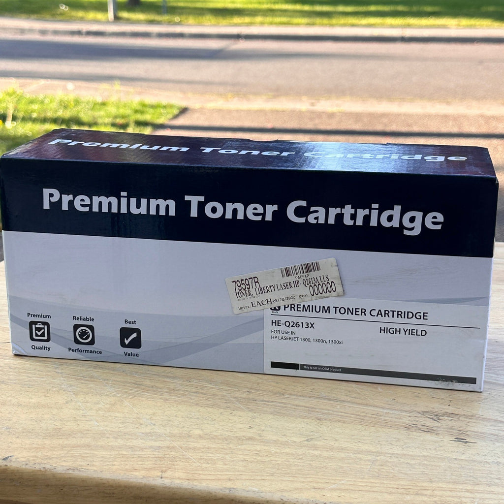 Premium Toner Cartridge HE-Q2613X Black High Yield for HP LaserJet 1300