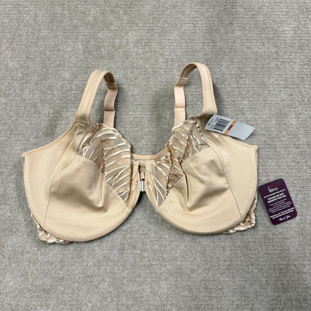 NWT Paramour Angie 115071 44DD Warm Nude Front Close Minimizer