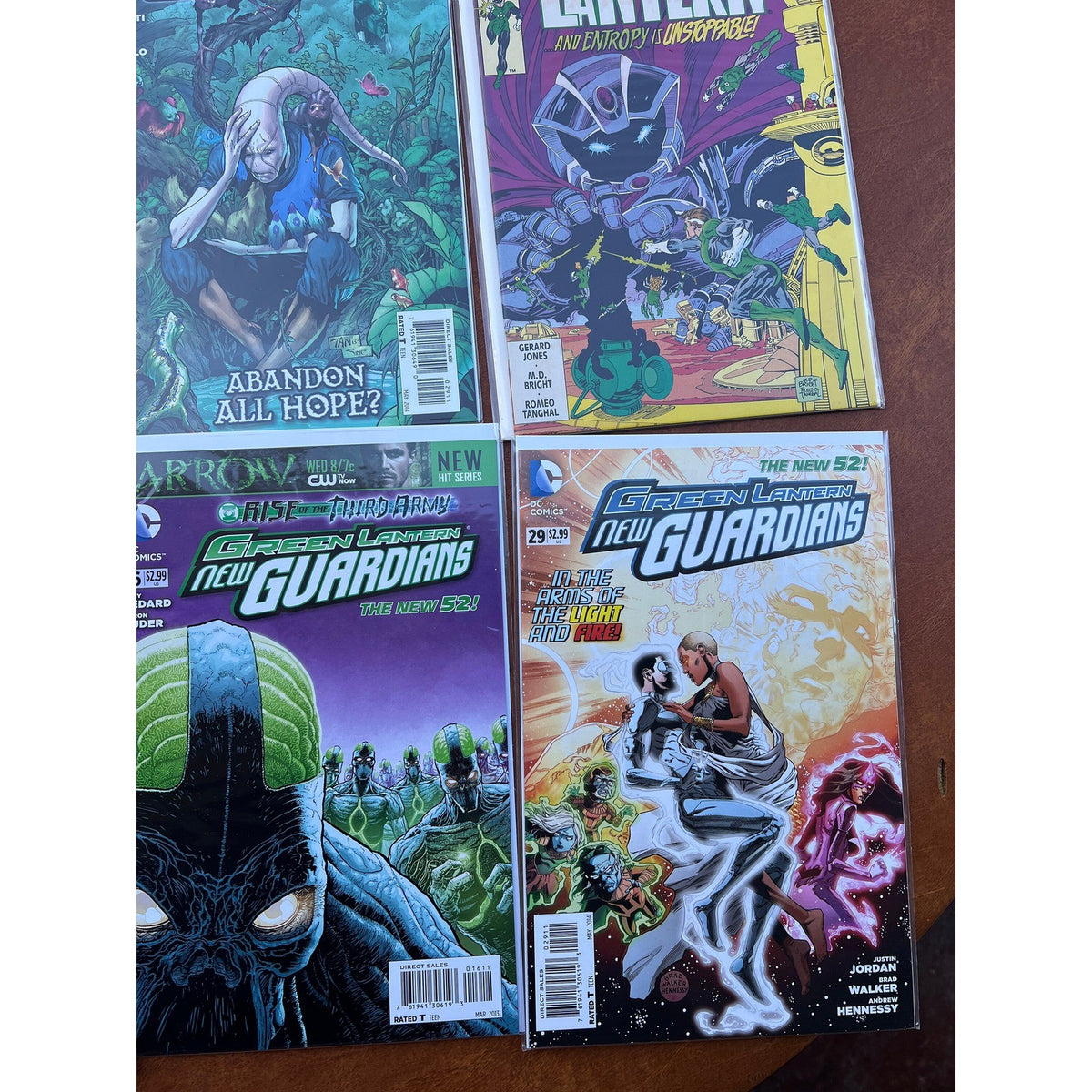 Lot of 12 Green Lantern Corps, New Guardians, Mosaic, Emerald Warriors DC Comics