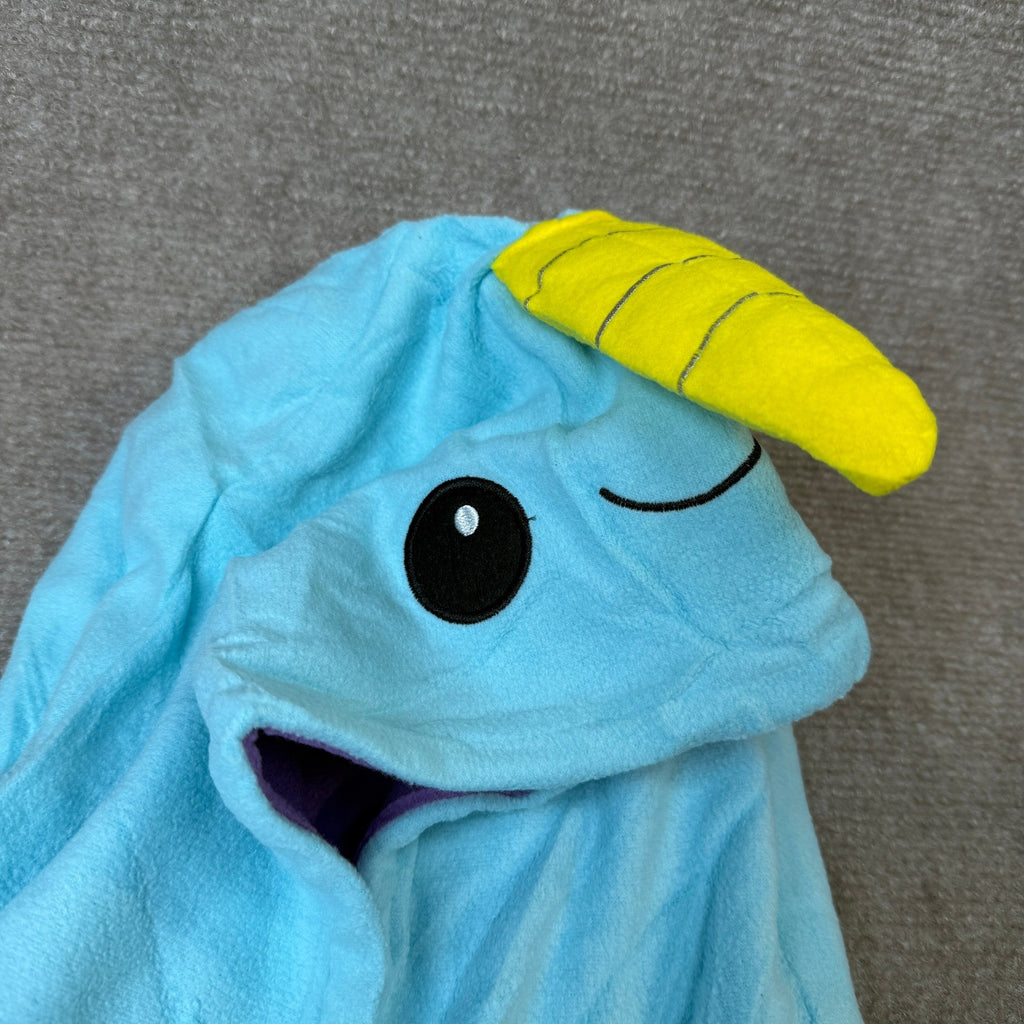 MSRP $45 Unpifolov Kids XS (fit height 4'3"-4'9") Narwhal Cosplay Costume Unisex