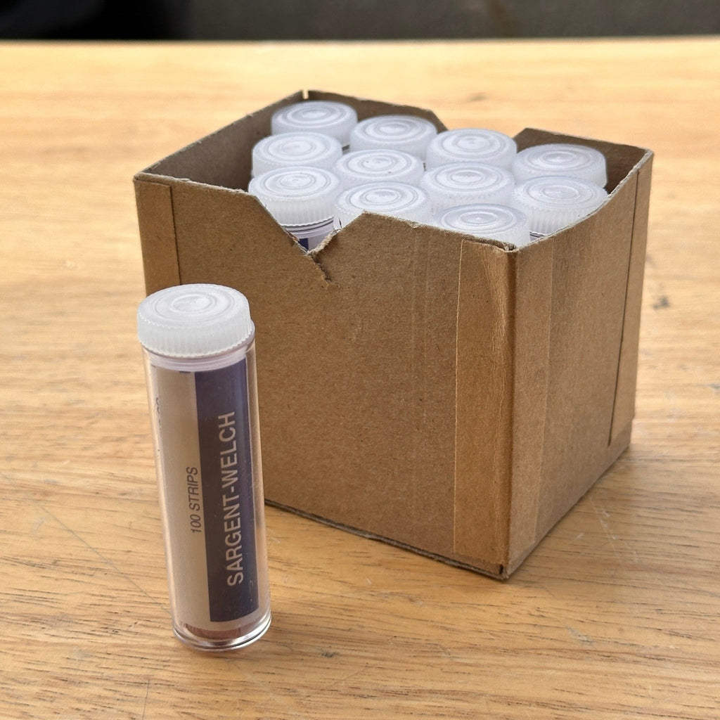Lot of 12 Sargent-Welch Neutral Litmus Paper 100 Test Strips 1200 Total