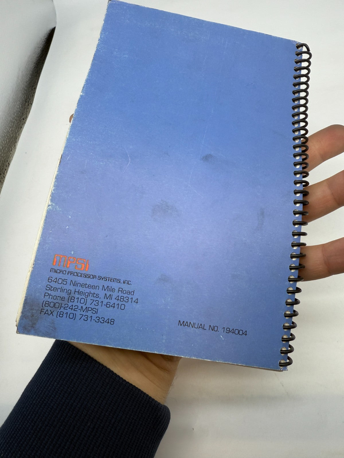 MPSI 1994 CHRYSLER SYSTEMS CARTRIDGE #204004 Manual