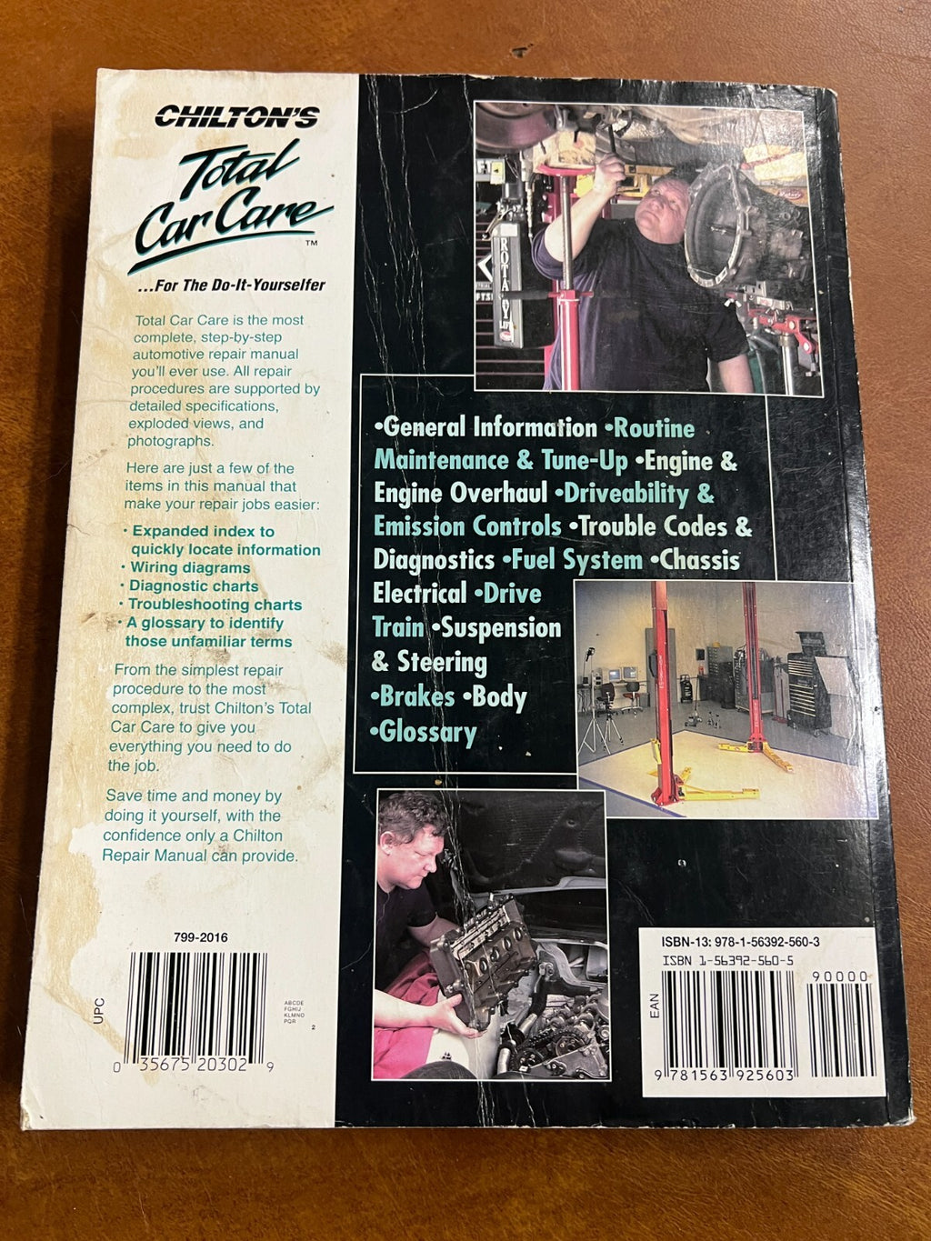 Chilton's Chrysler: Caravan-Voyager-Town & Country 1996-02 Repair Manual 20302