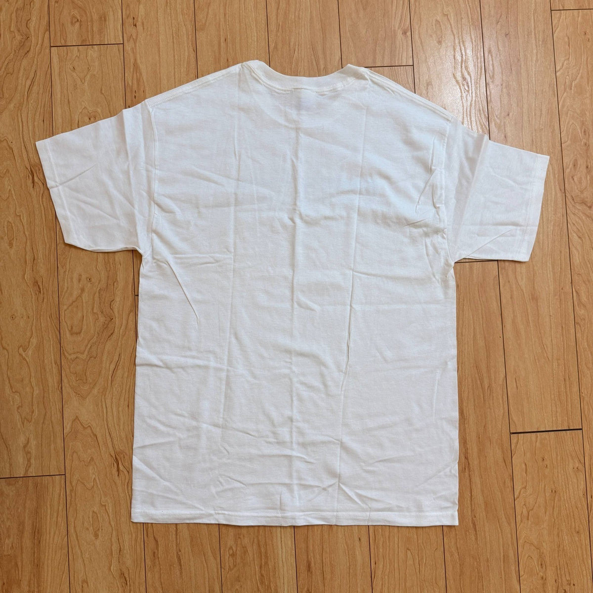 Set of 3 Hanes Men's T-Shirts Size L White, Light Yellow, Orange