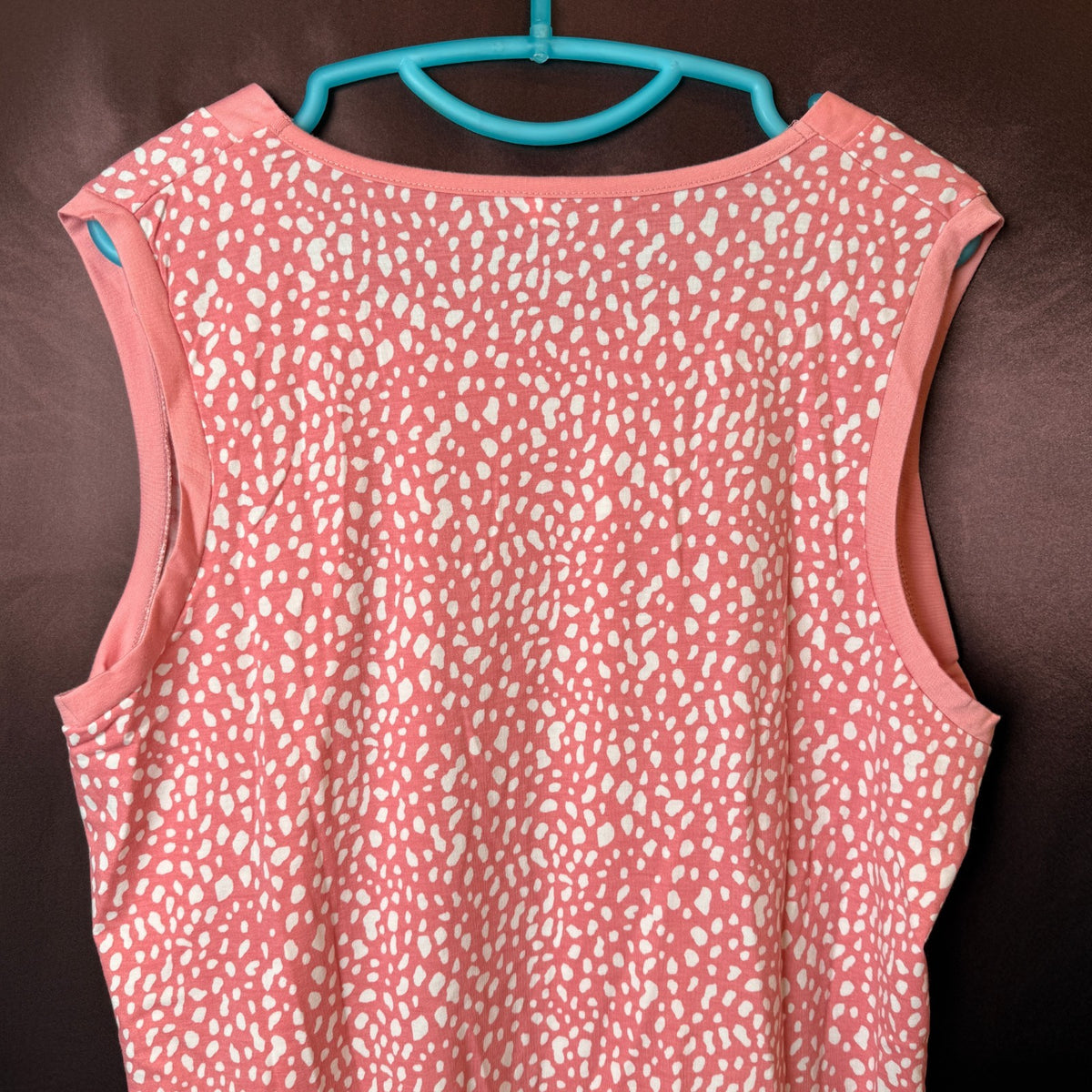 Summer Women's XXL Tank Top Loose Fit Square Neck T-Shirt Cute Sleeveless Tunic