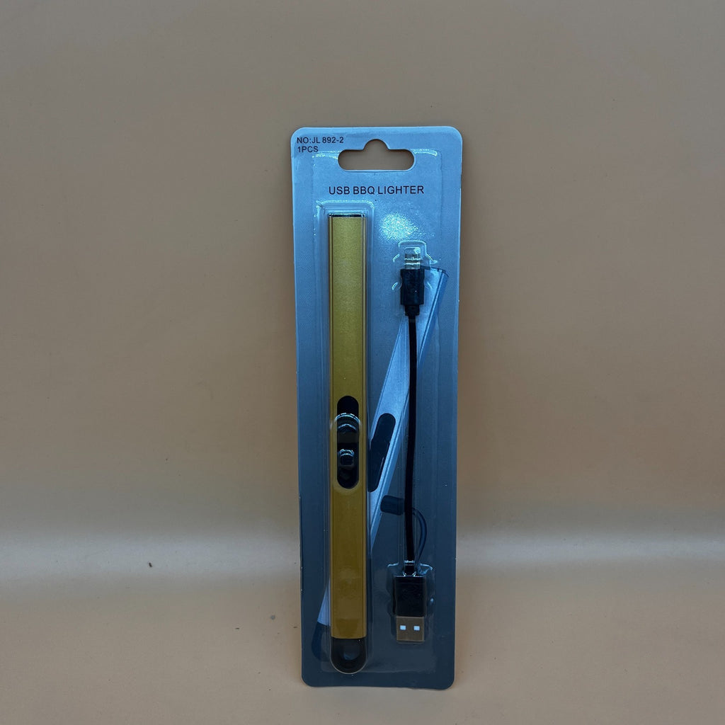Set of 10 USB Rechargeable Electric Arc Lighters Long Flameless for Candle BBQ G