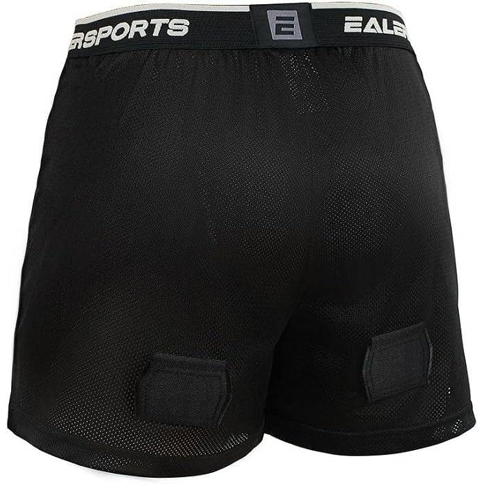 MSRP $36 EALER HSM500 Men's S Snug Hockey Shorts Supporter, Core Mesh Jock
