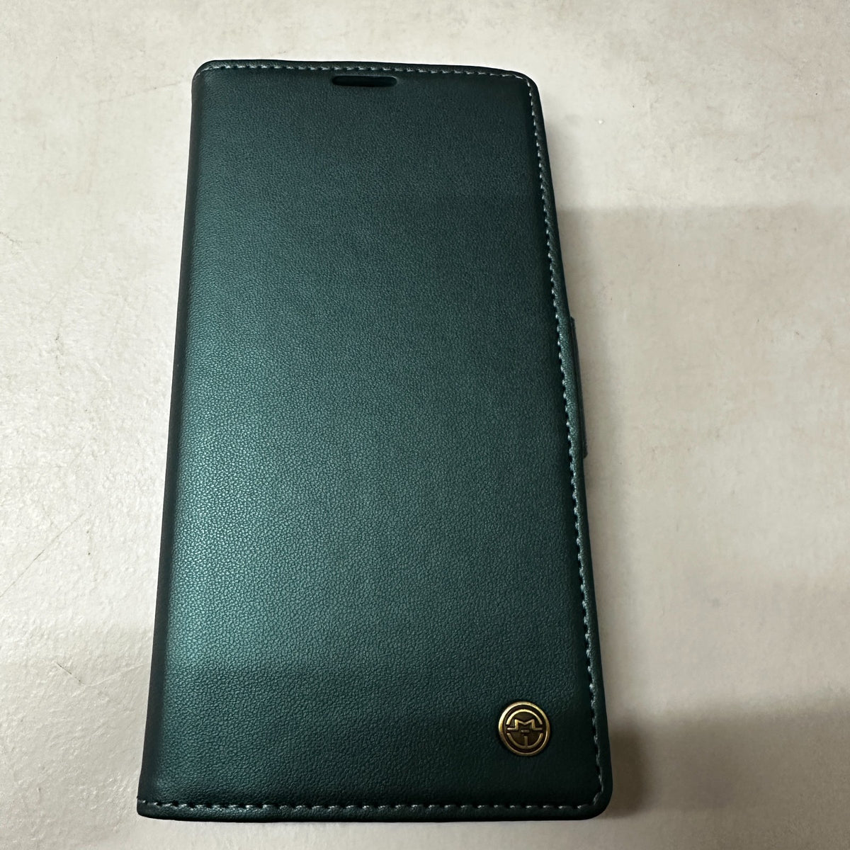 CaseMe 023 For iPhone 14 Pro Max Retro PU Leather Wallet Case Butterfly Buckle w