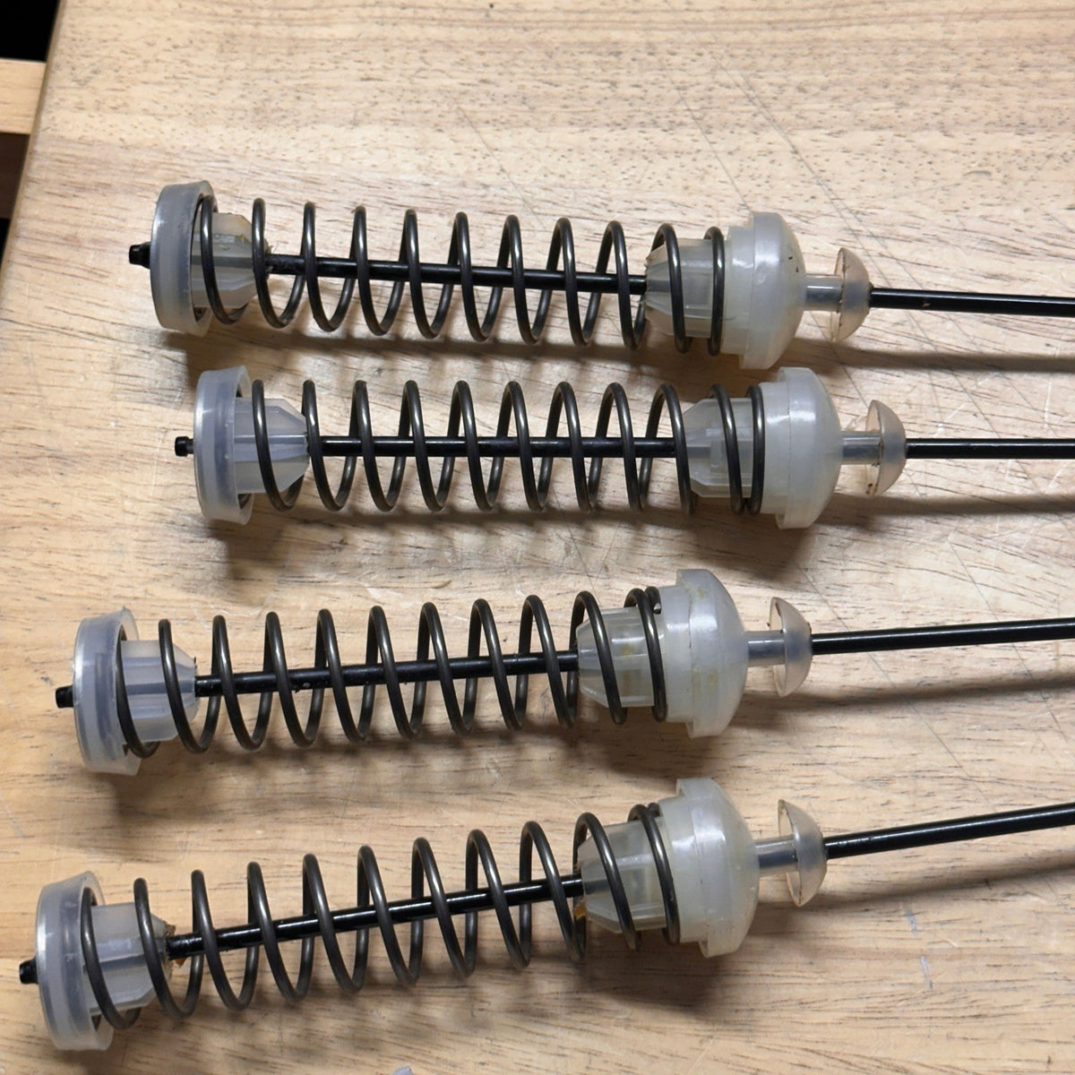 Set of 4 W10780045 Suspension Rod Kit Replacement For Roper RTW4516FW1 RTW45