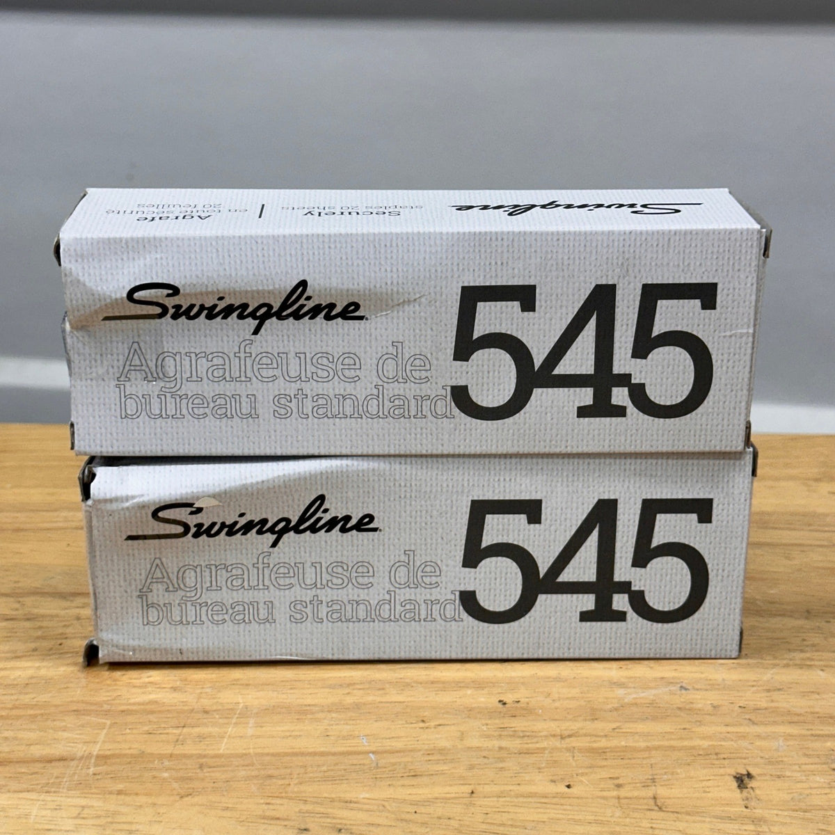 Set of 2 Swingline 545 S7054501 Standard Stapler 20 Sheet Capacity Black