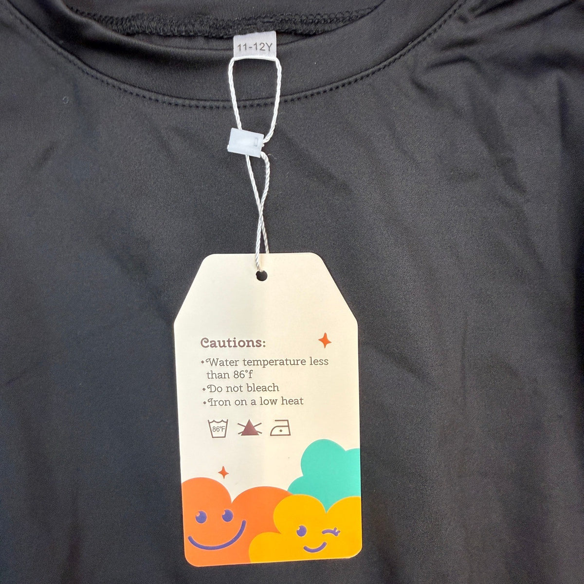 MSRP $42 LessonZoo 3 Pack Girl's 11-12Y Long Sleeve Athletic Shirts with Thu