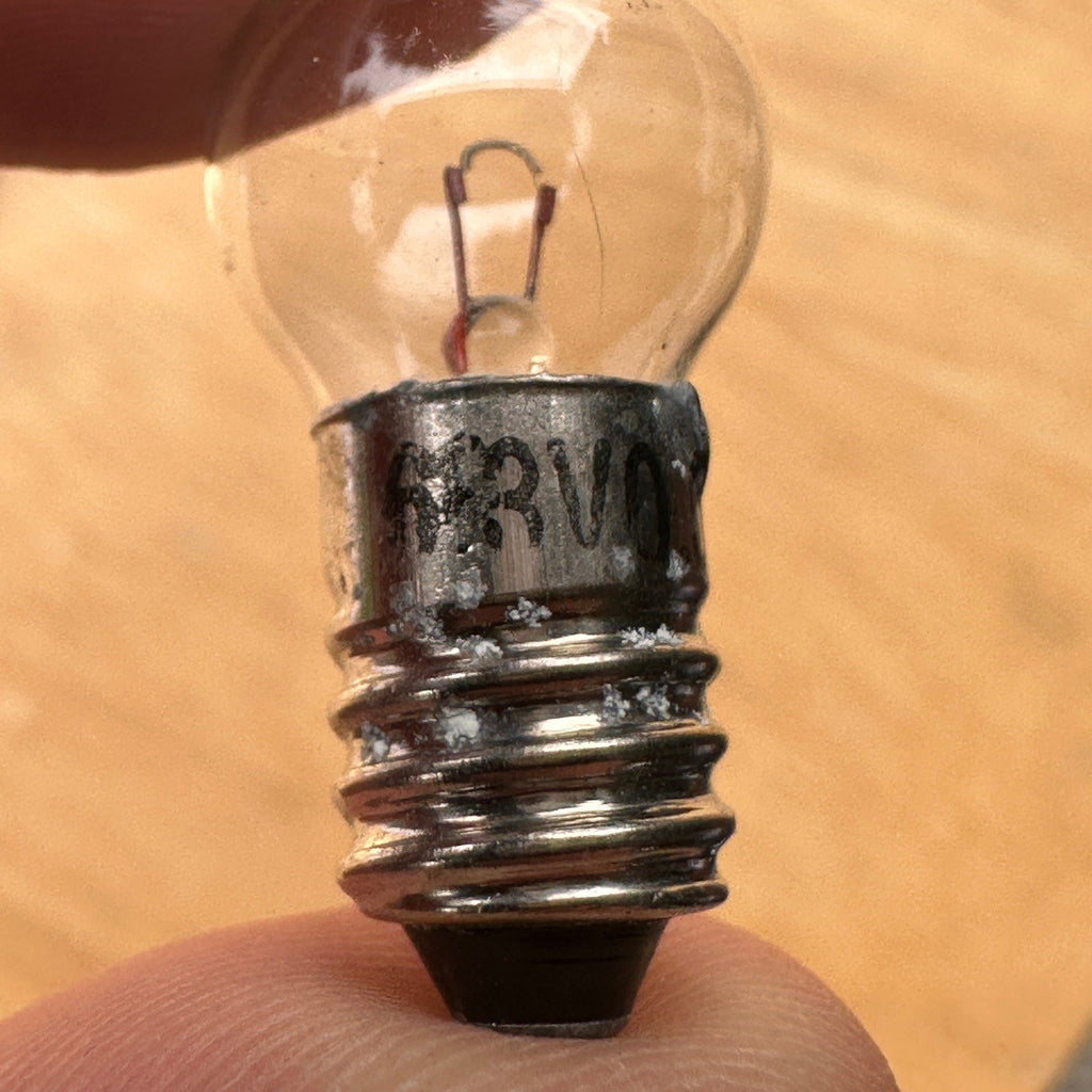 Set of 2 Pack of 10 Miniature Lamps 7-1200-18 Light Bulbs 6.3V 0.5A