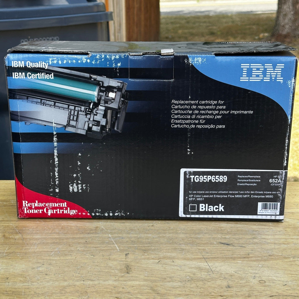 IBM TG95P6589 Black Laser Toner Cartridge Replaces for HP 652A (CF320A)