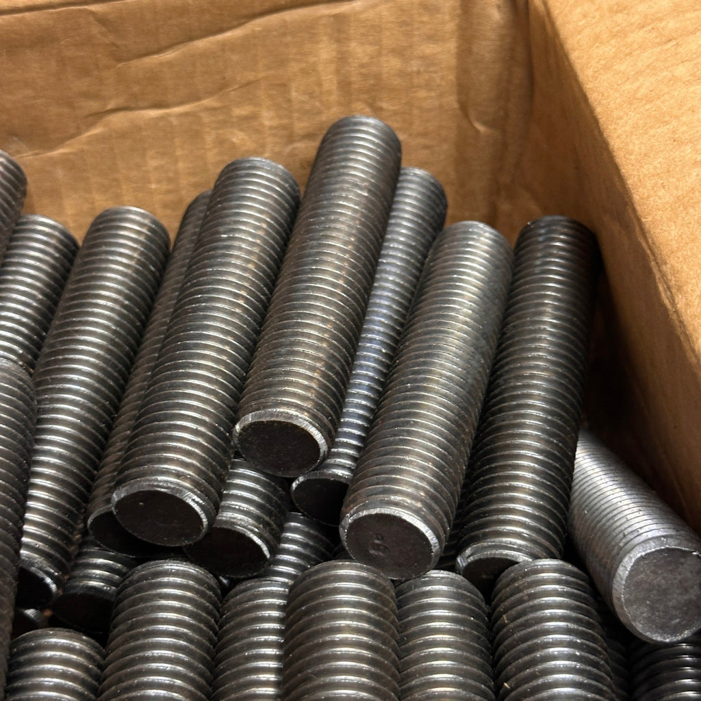 Pack of 63 Perine Danforth 7/8-9 x 4" B7 Full Thread Stud Bolts