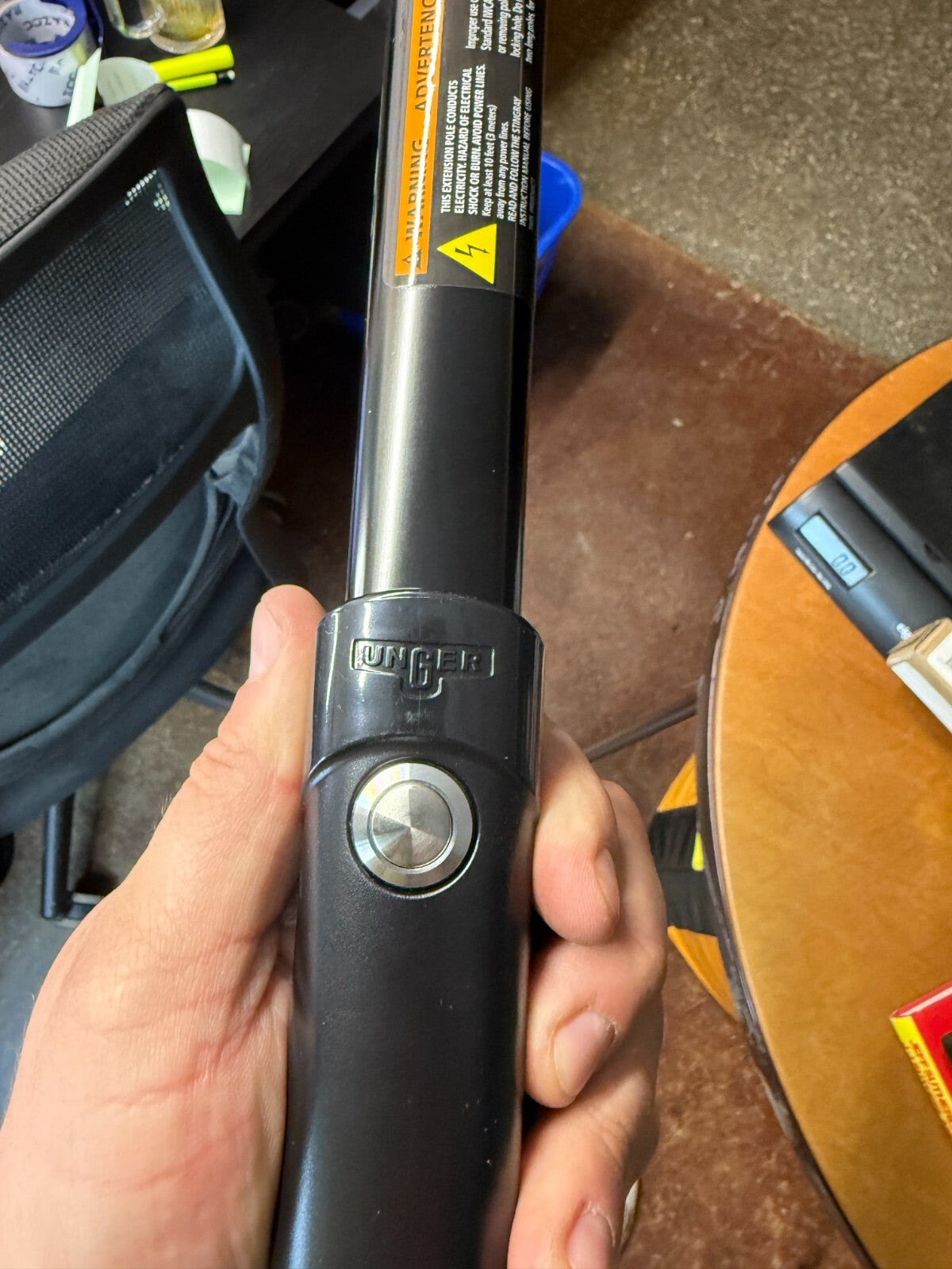 Unger Stingray Extension Pole 1.5 Ft ALUMINUM SREPS