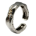 Wishing Stone Sun Ring Mens Womens Retro Stainless Steel Size 9 Adjustable 8-10