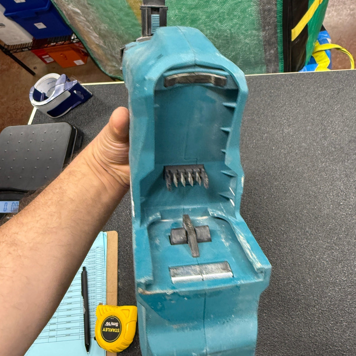 Makita DX08 Dust Extractor Attachment with Hepa Filter Cleaning Mechanism