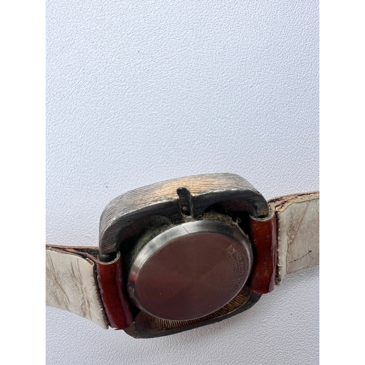 Vintage Kenneth Lane Watch Red 17 Jewels For Parts/Repair