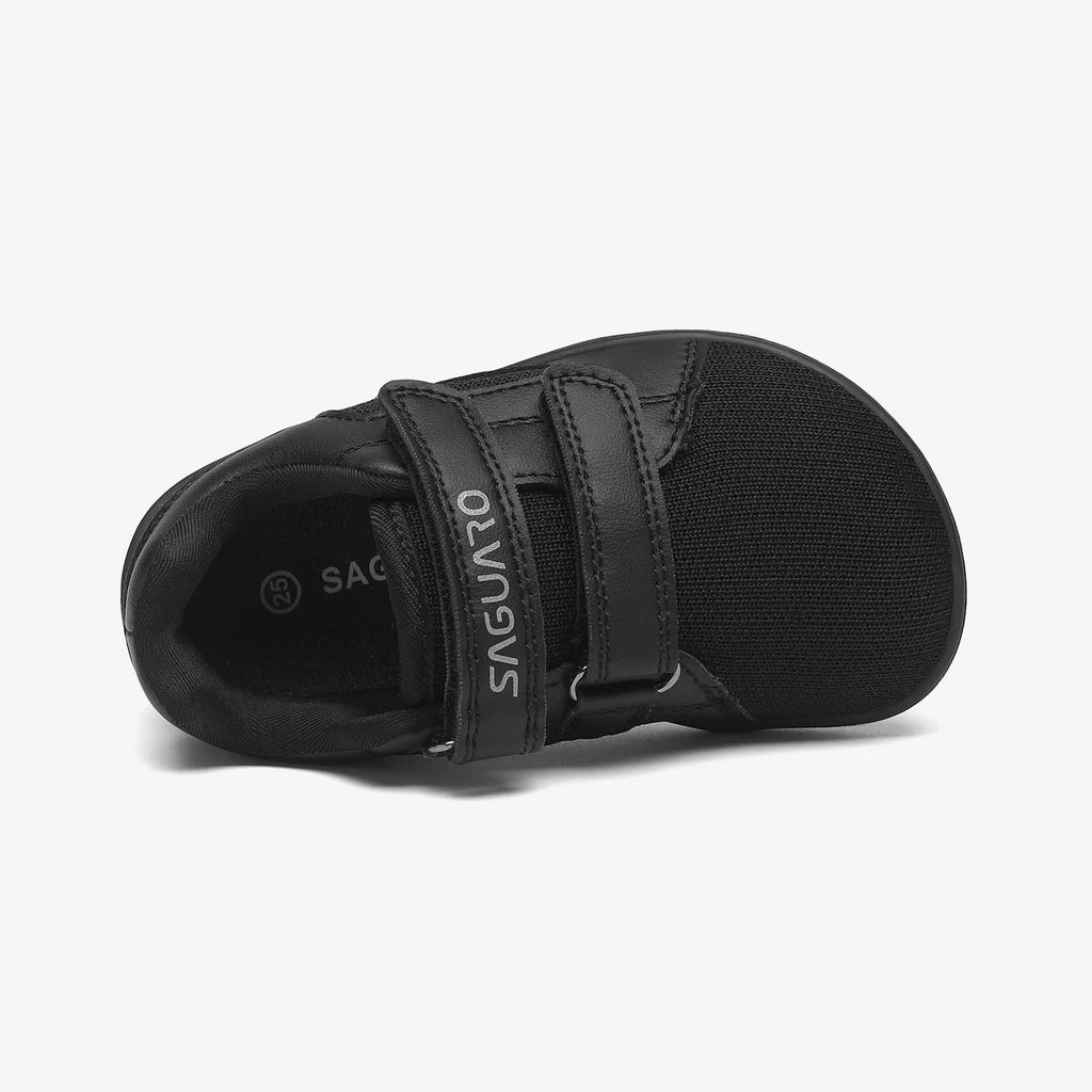 Saguaro Kid's Black Barefoot Shoes Luck II Size US Kids' 3.5
