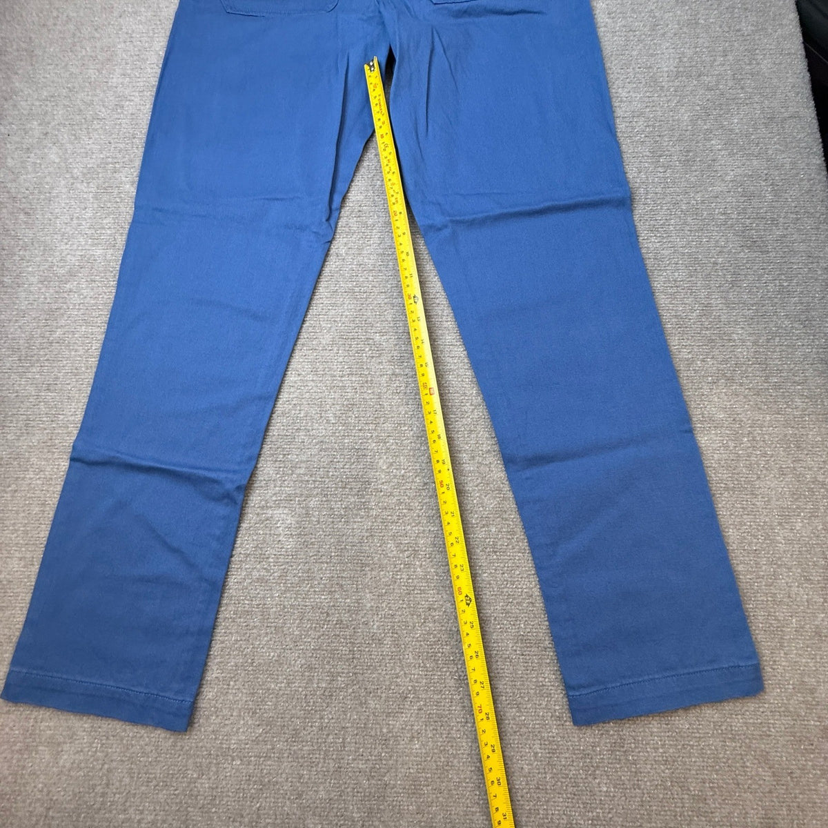 MSRP $50 St. John's Bay Womens 4 Tall True Navy Slim Flat Front Pants