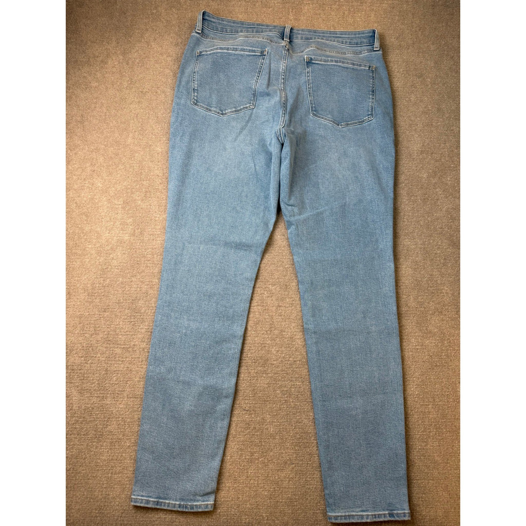MSRP $48 A.N.A Womens 16 Tall Light Lunar Blue High Rise Skinny Fit Jeans Pants