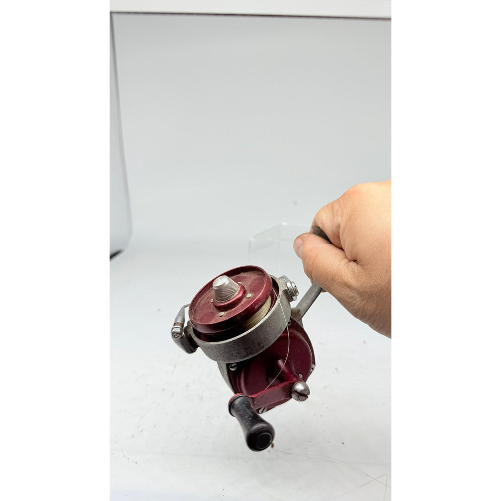 Vtg Montgomery Ward Sport King Model 201 Spinning Fishing Reel Made in USA