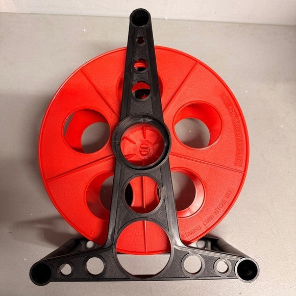 Cord Storage Wheel Plastic 150ft Capacity Tangle-Free Heavy Duty Easy Use
