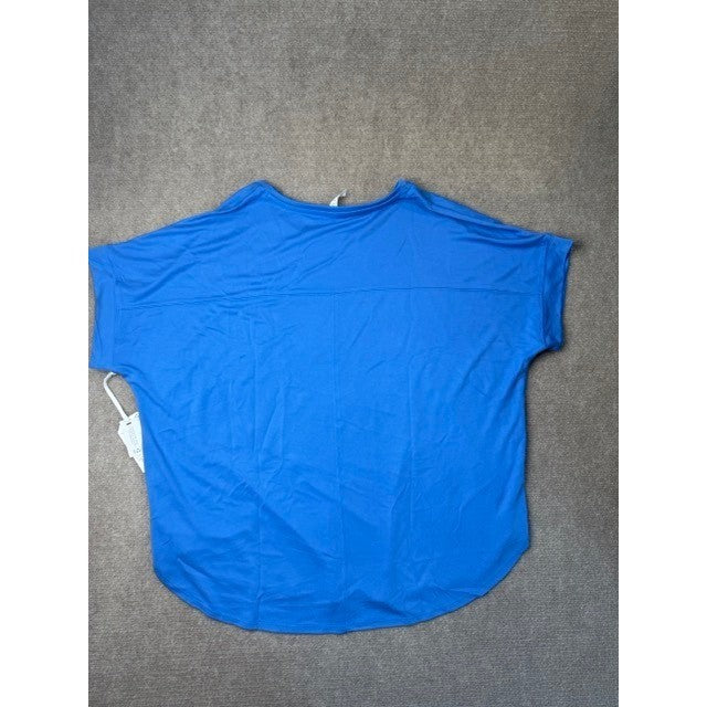 MSRP $36 STYLUS Womens XXL Palace Blue Short Sleeve T-Shirt Top