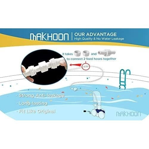 MAKHOON Upgraded Pool Cleaner Feed Hose G5 for Zodiac Polaris 280 380 180 3900