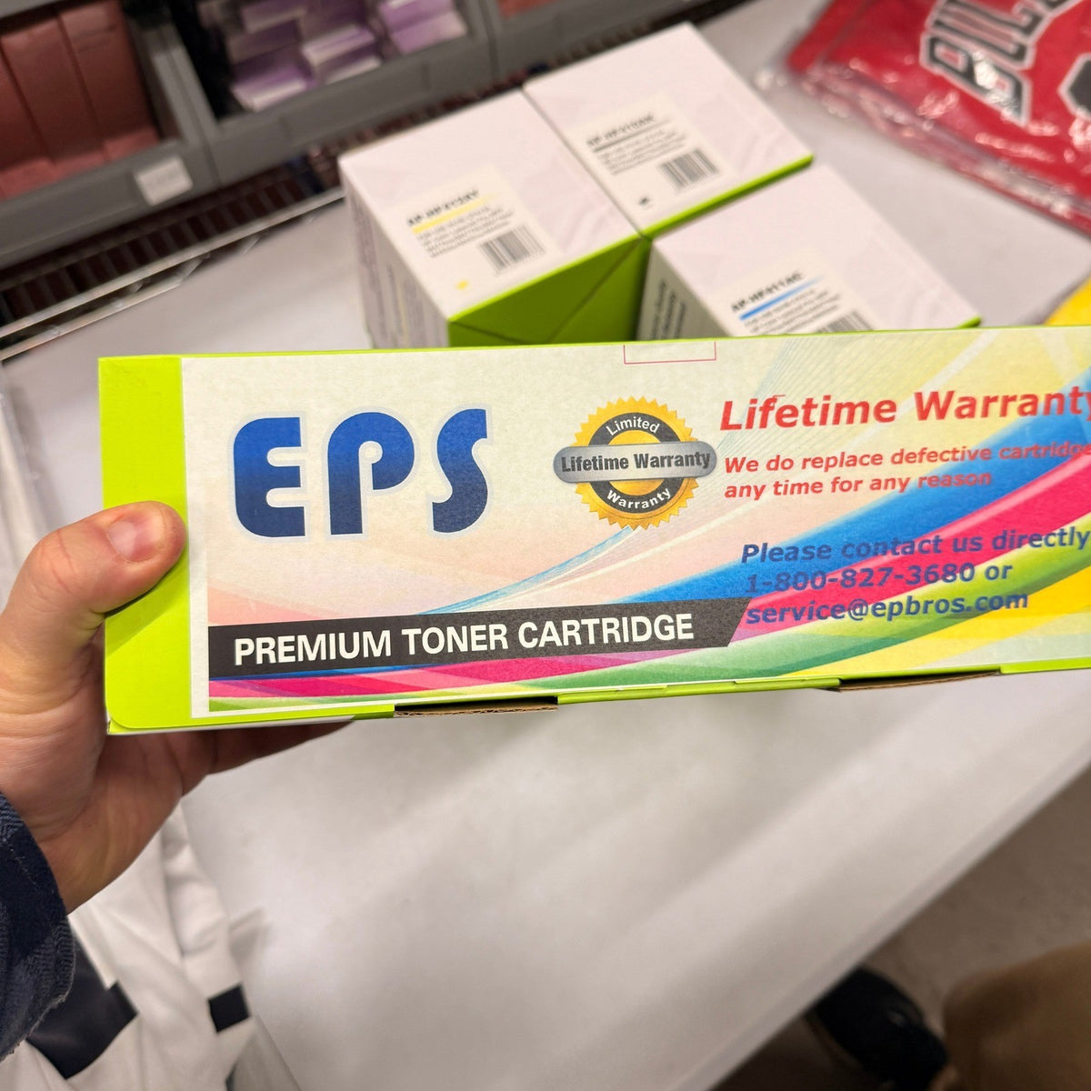 Set of 4 Premium Printer Toner Cartridge AP-HF410, 411, 412, 413 EXP 10/2027 Bla