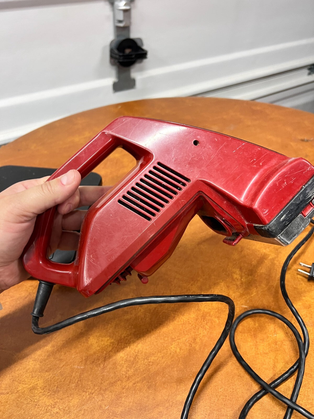 Panasonic Jet-Flo MC-1050 Red Hand Held Vacuum Cleaner