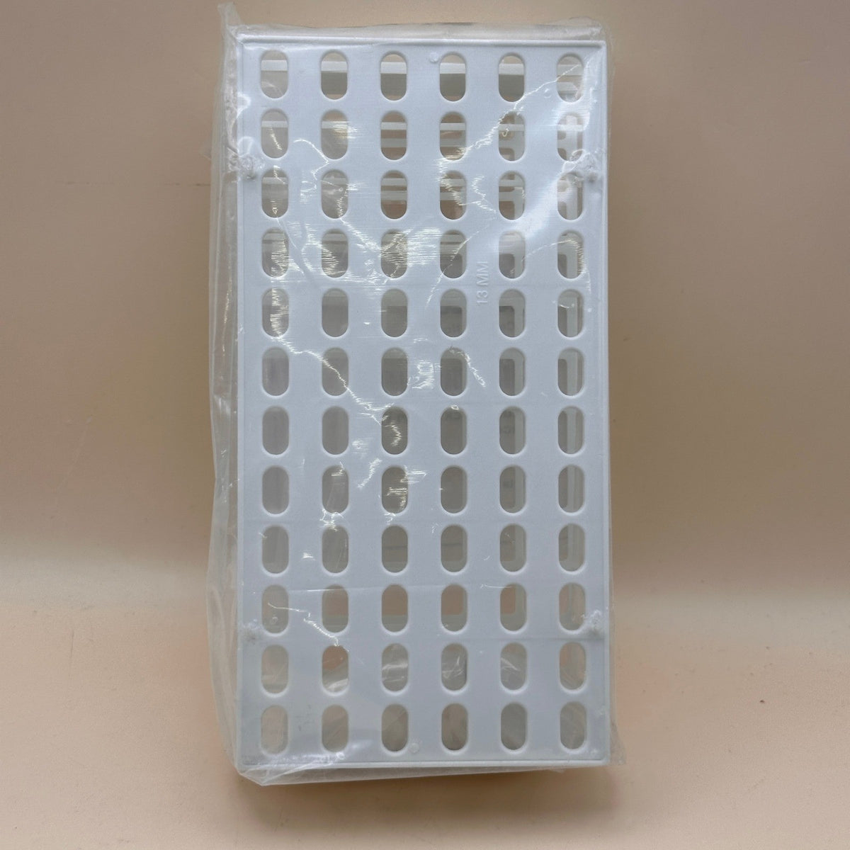 Ward's Science 470149-126 Test Tube Rack 13mm White 72 Places