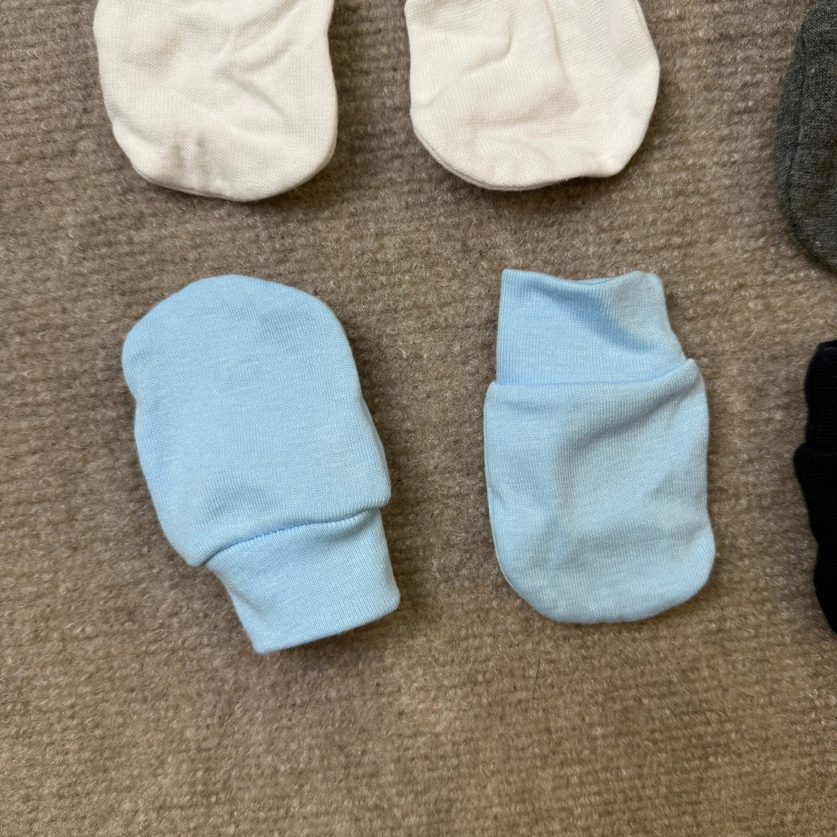 toresper 6 Pack No Scratch Baby Mittens 0-6 Months Newborn Infant Toddler