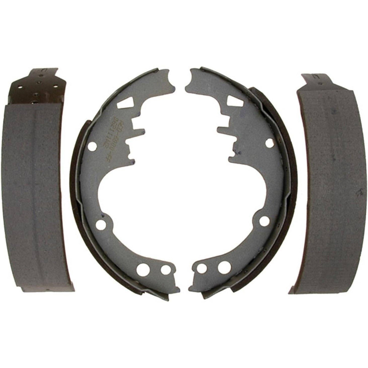 ACDelco Silver 14242B 19255649 Bonded Drum Brake Shoe Set