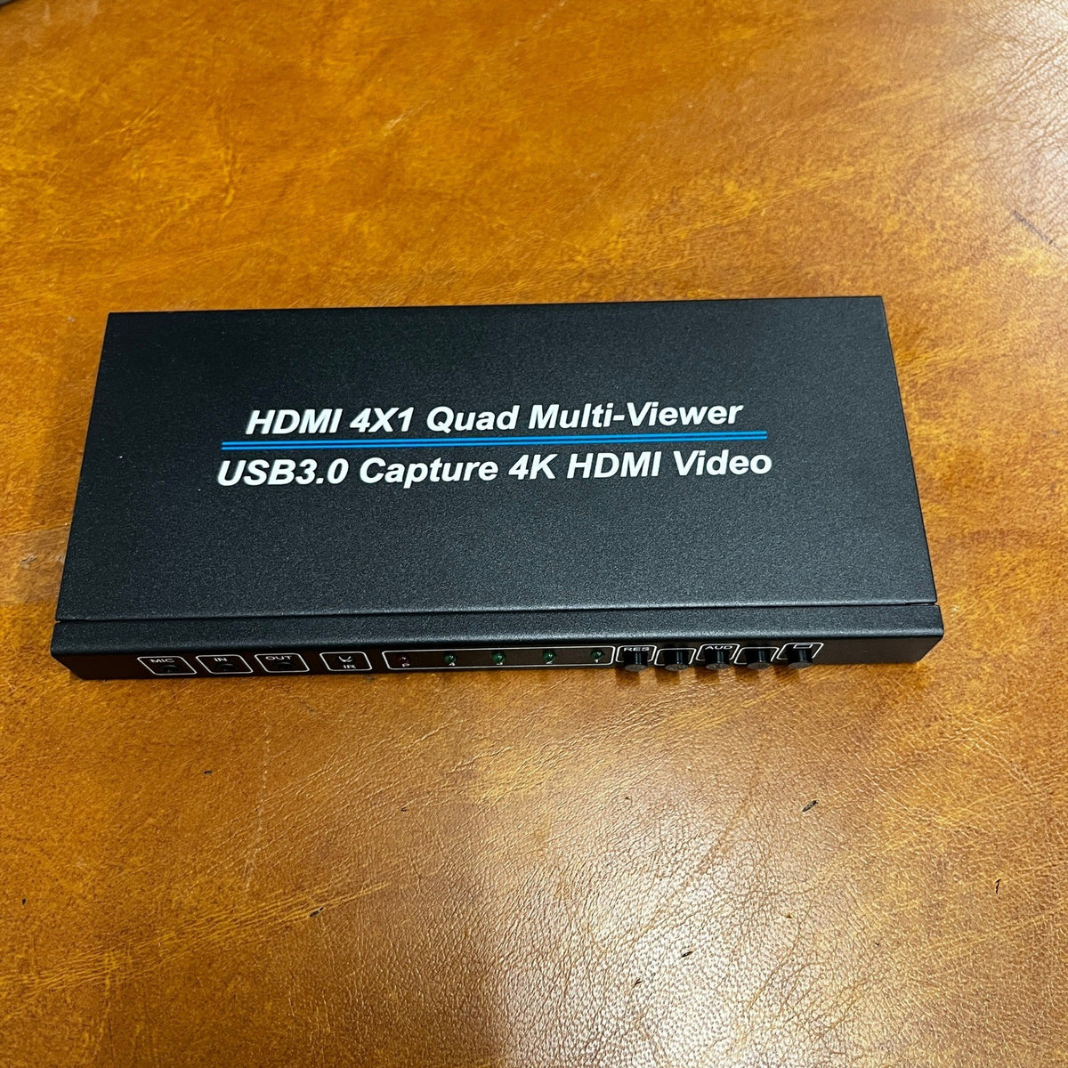 NK-941S HDMI 4x1 Quad Multi-Viewer USB 3.0 Capture 4K HDMI Video W/O REMOTE