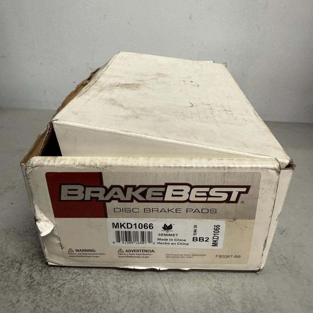 BrakeBest MKD1066 Semi-Metallic Brake Pads