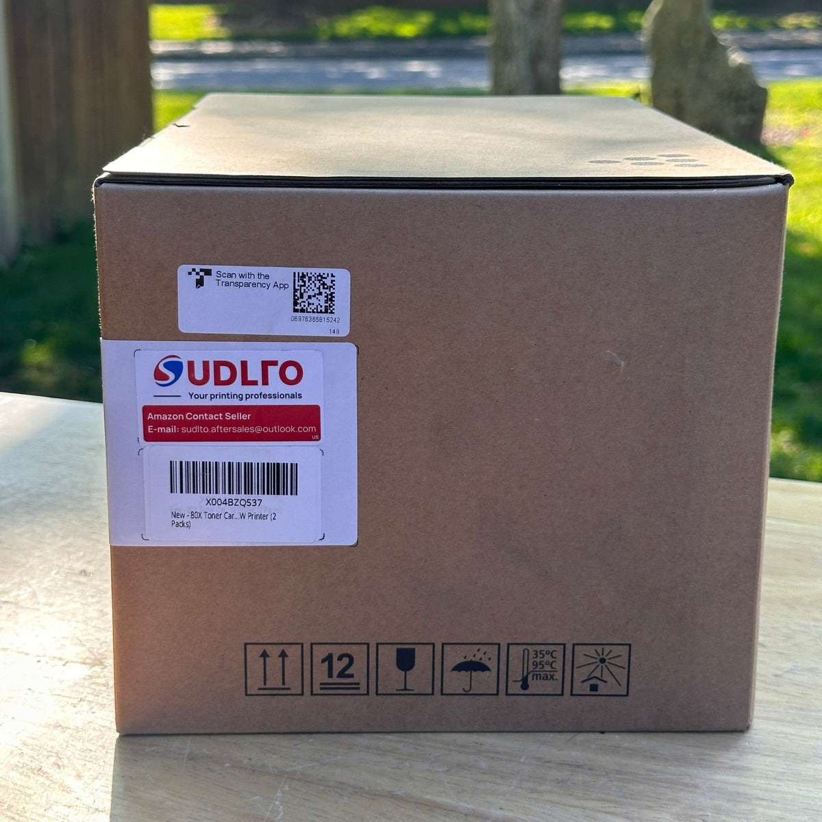 Pack of 2 Sudlto 80X CF280X Black Toner Cartridge High Yield EXP 10/2026 For