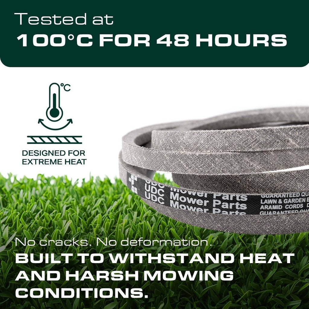 UDC Parts 103-4014 Mule Drive Belt 116" for Exmark Lazer Z Zero-Turn Mowers Laz