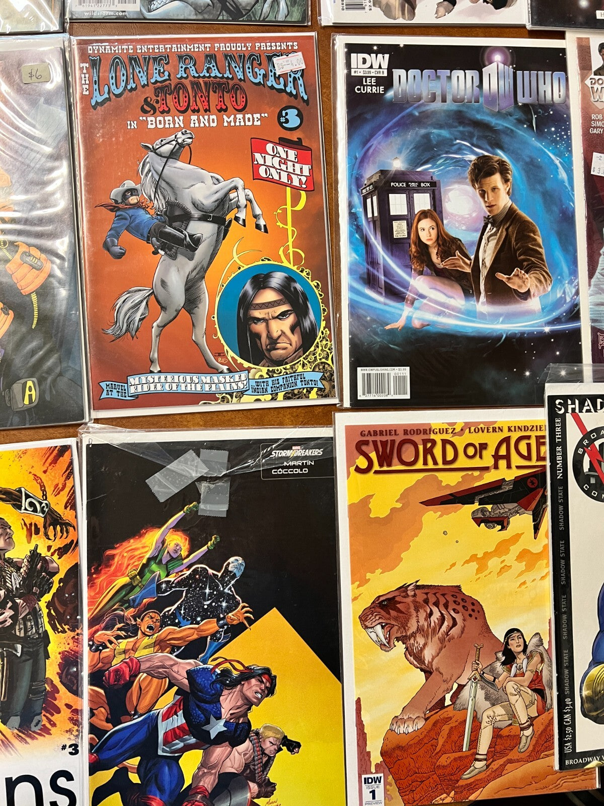 Lot of 12 | Moonshadow, Out There, Midnighter, Doctor Who, Sword of Ages, Shadow