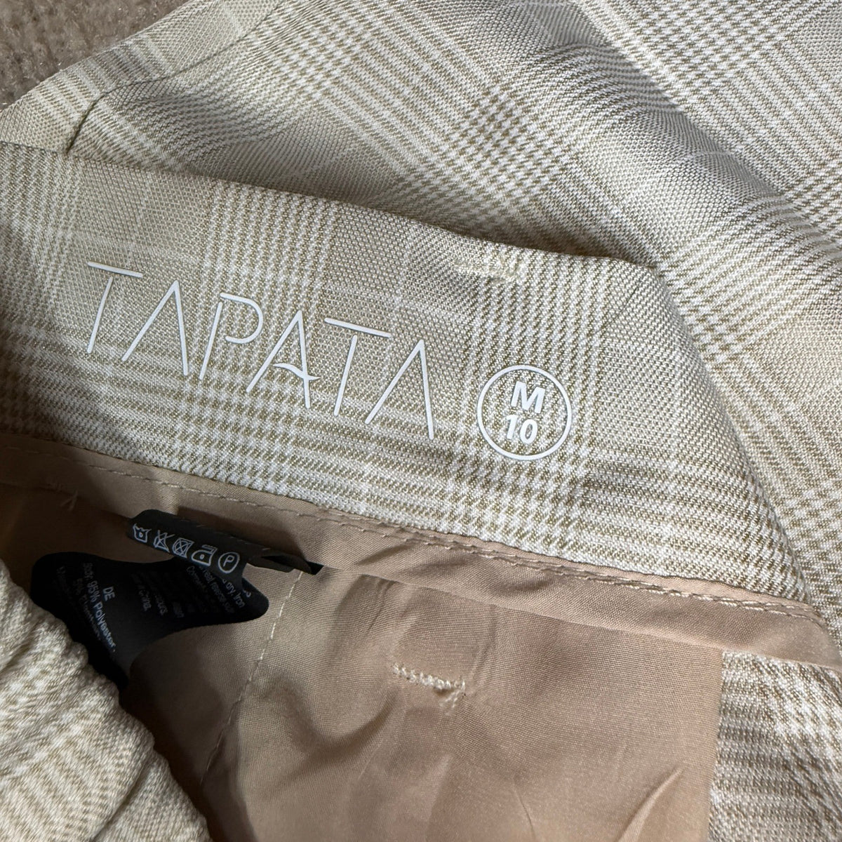 MSRP $33 Tapata Women's 10 Wide Leg Pants High Waisted Dress Trousers Casual