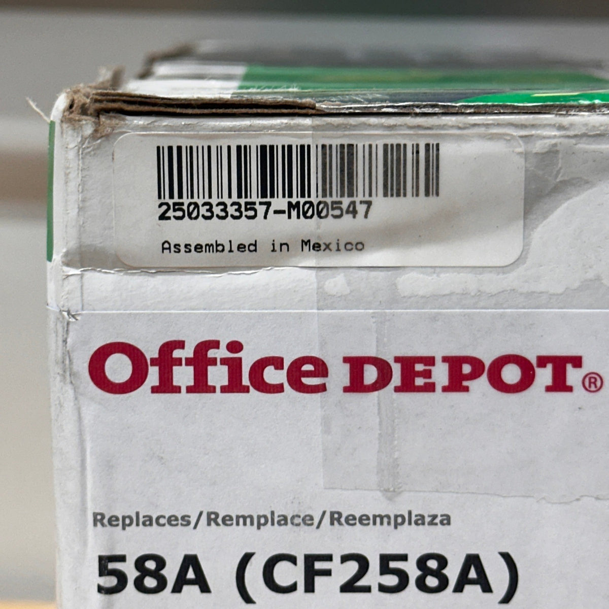 Office Depot Premium Replacement Black Toner Cartridge 58A CF258A
