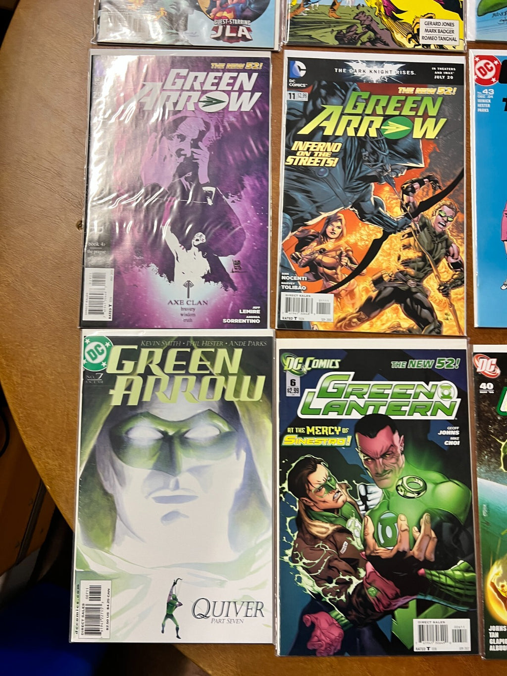Lot of 15 Dc Comics - Green Arrow, Green Lantern